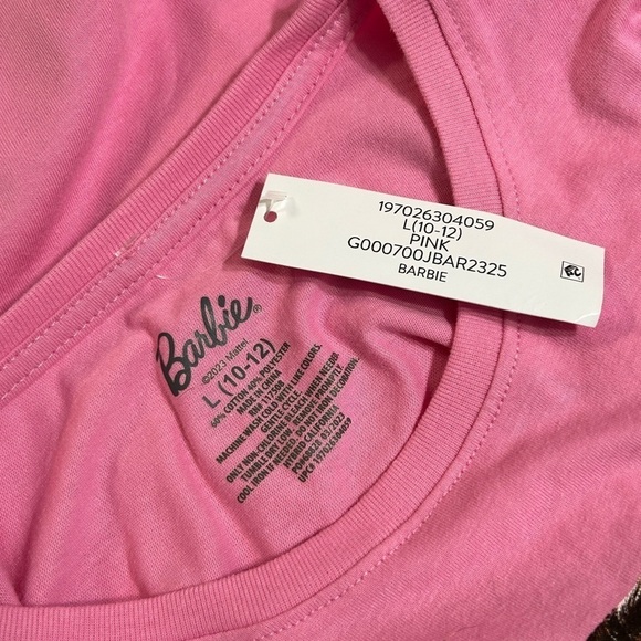 New! Barbie Graphic Tee Shirt - Picture 3 of 5